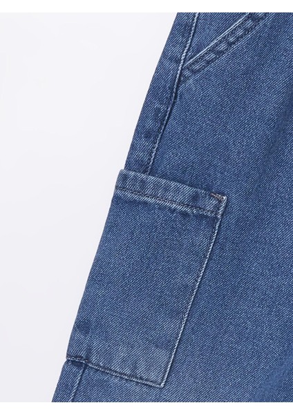 Lcw Baby Orta Indigo Rodeo Beli Lastikli Basic Erkek Bebek Jean Pantolon fiyatları