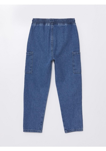 Lcw Baby Orta Indigo Rodeo Beli Lastikli Basic Erkek Bebek Jean Pantolon modelleri