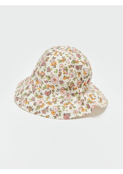 Lcw Baby Baskılı Kız Bebek Bucket Şapka