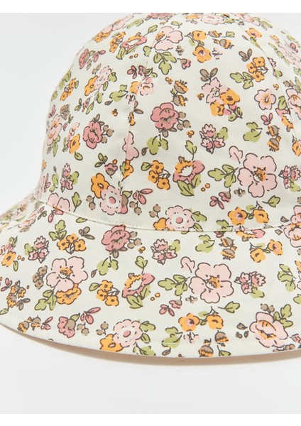 Lcw Baby Baskılı Kız Bebek Bucket Şapka