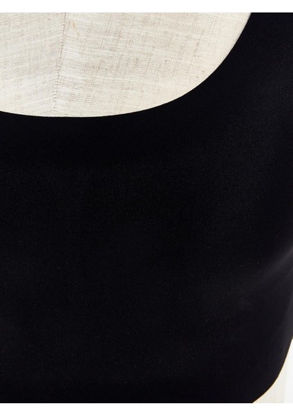 Lcw Dream Yeni Siyah Düz Tak Çıkar Pedli Sporcu Sütyeni modelleri