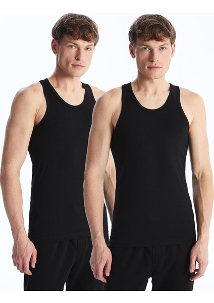 Lc Waıkıkı Optik Beyaz U Yaka Penye Erkek Atlet 2'li