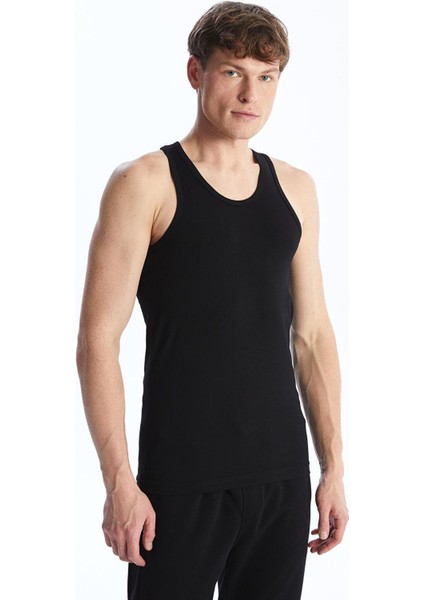 Lc Waıkıkı Optik Beyaz U Yaka Penye Erkek Atlet 2'li modelleri