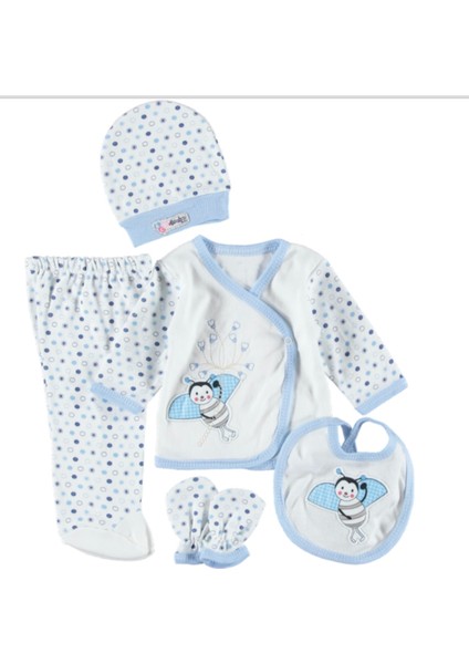 Unisex Yeni Doğan Lionkids Ugur Böcekli Yenidogan Pamuk