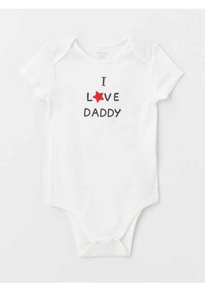 Lcw Baby Ekru Bisiklet Yaka Kısa Kollu Kız Bebek Çıtçıtlı Body 2'li fırsatları