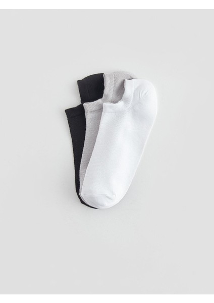 Lcw Accessorıes Erkek Bambu Sneaker Çorap 3'lü