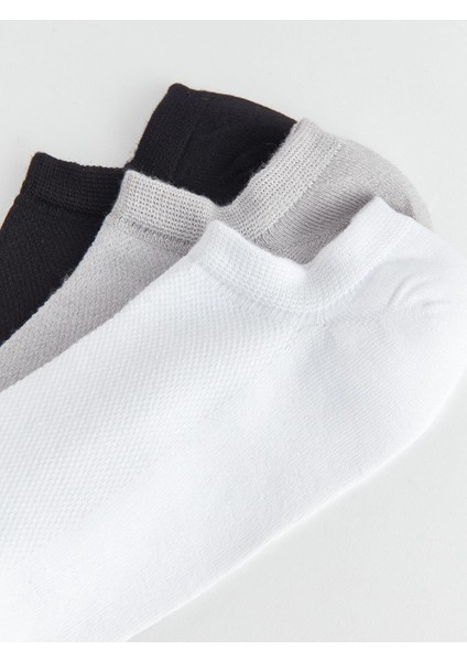 Lcw Accessorıes Erkek Bambu Sneaker Çorap 3'lü