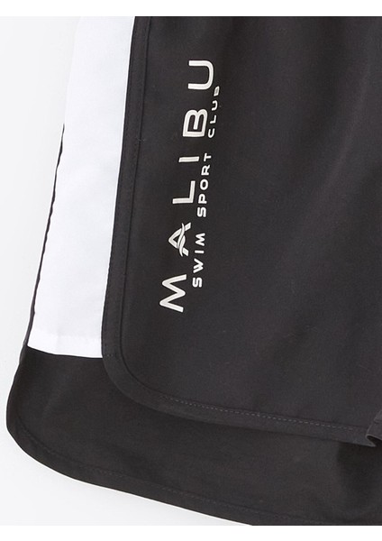 Lcw Kids Yeni Siyah Beli Lastikli Kız Çocuk Deniz Şortu fiyatları