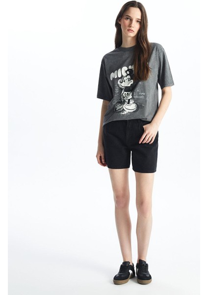 Srt,lıly-Short-Black