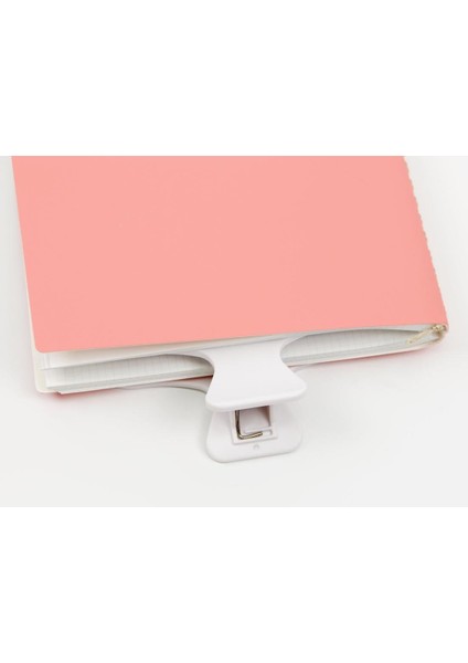 Ukanmuri Clip Slient White Kitap ve Defter Klipsi