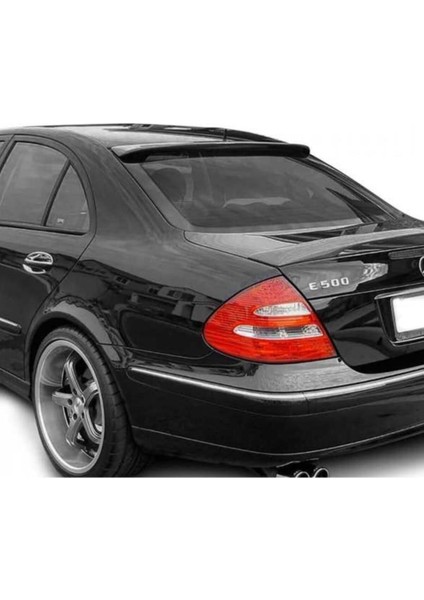 Mercedes W211 Cam Üstü Boyalı Piona Black Boyalı Spoiler modelleri