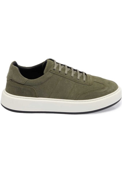 Yeşil Hakiki Süet Deri Erkek Sneaker - E24I1AY56805-J86 modelleri