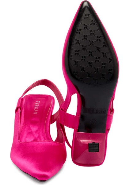 Pembe Tekstil Kadın Stiletto - K24I1AY67329-T4W