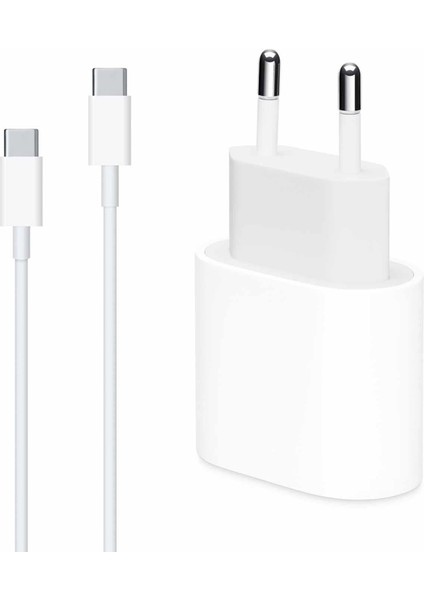 Apple iPhone 16 Type-C To Type-C 2 In 1 Şarj Seti