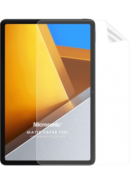 Xiaomi Poco Pad Paper Feel Kağıt Dokulu Mat Ekran Koruyucu