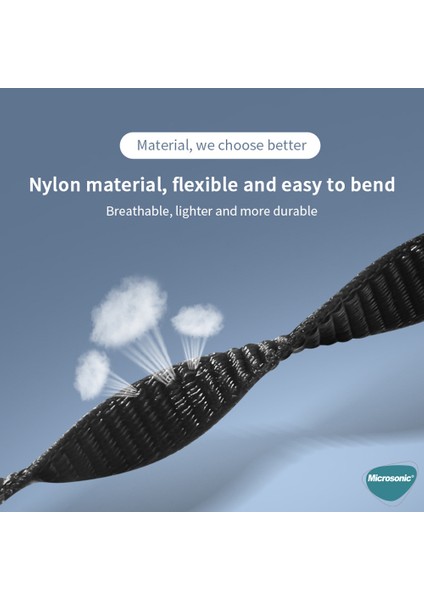 Xiaomi Mi Band 9 Hasırlı Kordon Woven Sport Loop Mor modelleri