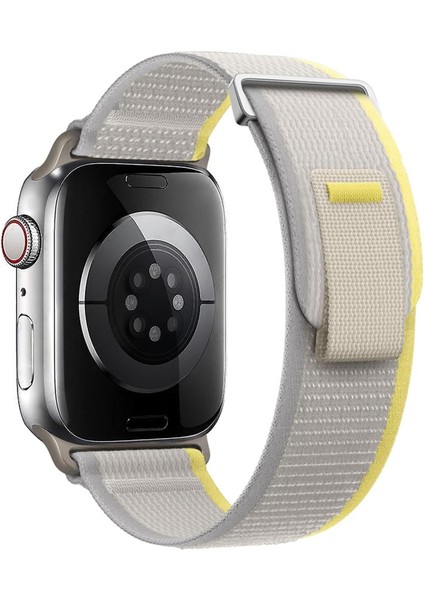 Apple Watch Series 10 46MM Kordon Hike Spiral Bej