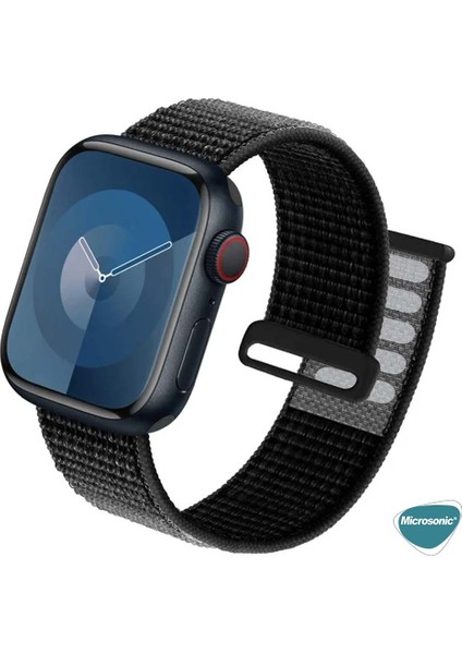 Apple Watch Series 10 42MM Hasırlı Kordon Woven Pembe fiyatları