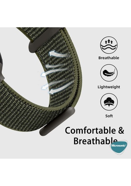 Apple Watch Series 10 42MM Hasırlı Kordon Woven Pembe fırsatları