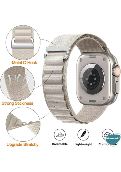 Apple Watch Series 10 42MM Kordon Alps Spin Bej fiyatları