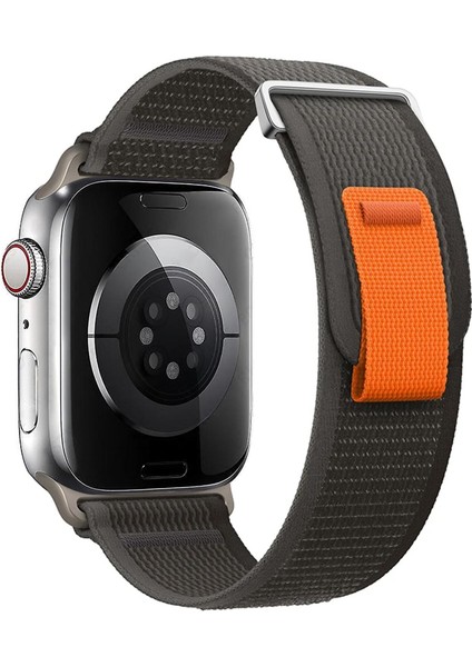 Apple Watch Series 10 42MM Kordon Hike Spiral Siyah