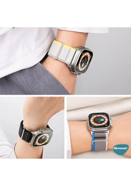 Apple Watch Series 10 42MM Kordon Hike Spiral Siyah
