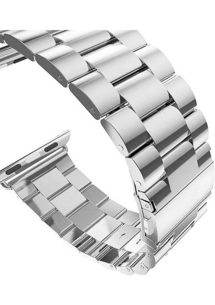 Apple Watch Series 10 42MM Metal Stainless Steel Kordon Gümüş modelleri