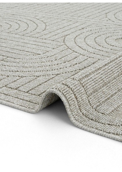 Loopy 623 Gri Kolay Temizlenen Dekoratif Sisal Jüt Halı