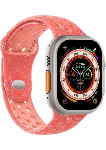 Apple Watch Series 10 46MM Kordon Flame Circle Yavruağzı