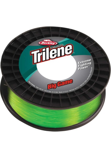 Trilene Big Game 0.60 Mm 600m Fosforlu Yeşil Misina 25kg Çeker
