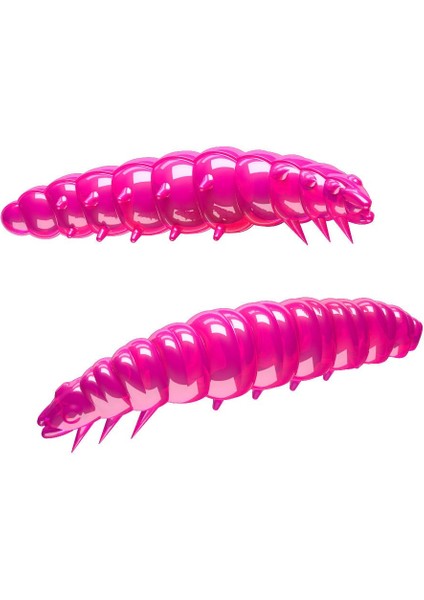 Larva Garlic(Sarımsak Aromalı) Hot Pink 4.5 cm Suni Yem