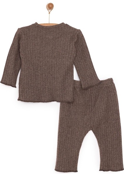 Kaşkorse Uzun Kol Pijama Takımı Erkek Bebek