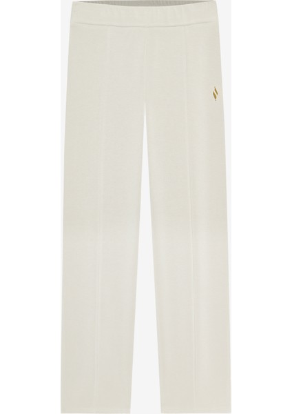 W Soft Touch Wide Leg Sweatpant Kadın Gri Eşofman Altı S242153-013
