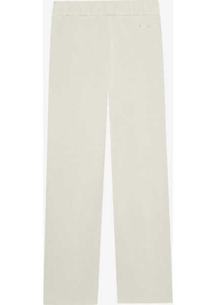 W Soft Touch Wide Leg Sweatpant Kadın Gri Eşofman Altı S242153-013