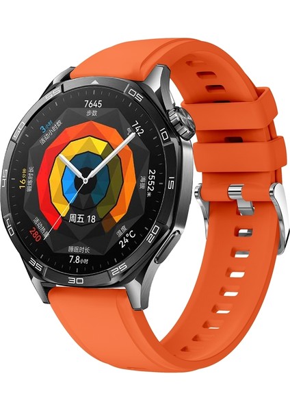 Huawei Watch Gt 5 46MM Için Resmi 22MM Silikon Kayış (Yurt Dışından)