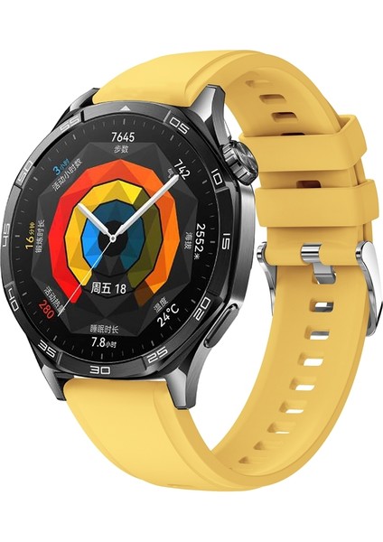 Huawei Watch Gt 5 46MM Için Resmi 22MM Silikon Kayış (Yurt Dışından)