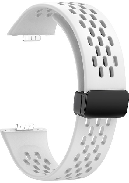 Huawei Watch Fit3 Için Delikli Manyetik Toka Silikon Kayış (Yurt Dışından) modelleri