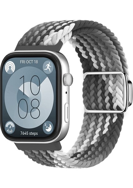 Huawei Watch Fit3 Için Naylon Döngü Watch Band (Yurt Dışından)