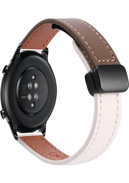 Honor Magic Watch 2 42MM Için Ince Deri Watch Band (Yurt Dışından)