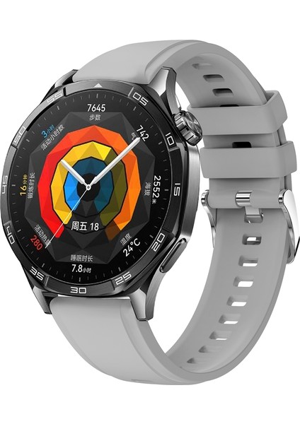 Huawei Watch Gt 5 46MM Için Resmi 22MM Silikon Kayış (Yurt Dışından)