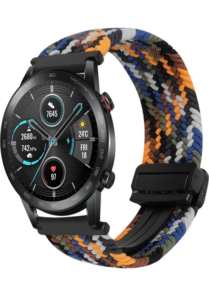 Honor Magic Watch 2 42MM Için 20MM Örgülü Saat Kayışı (Yurt Dışından)