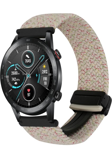Honor Magic Watch 2 42MM Için 20MM Örgülü Saat Kayışı (Yurt Dışından)
