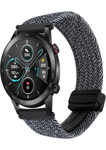 Honor Magic Watch 2 42MM Için 20MM Örgülü Saat Kayışı (Yurt Dışından)