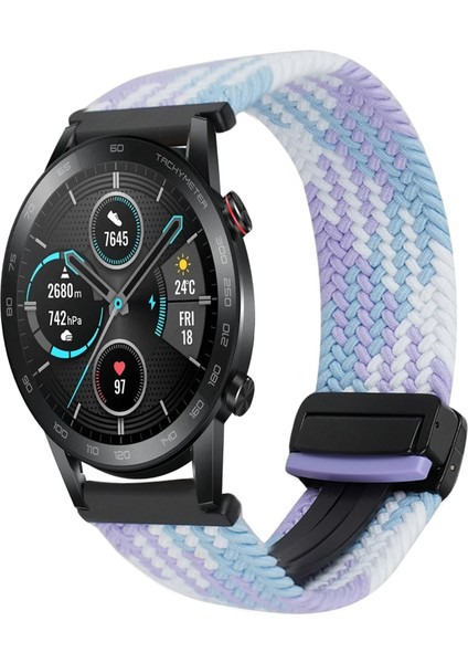 Honor Magic Watch 2 42MM Için 20MM Örgülü Saat Kayışı (Yurt Dışından)
