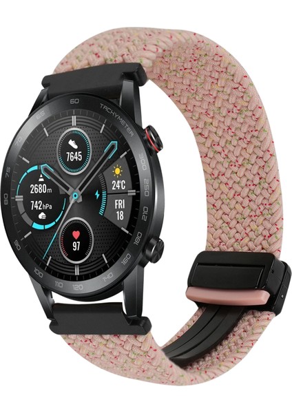 Honor Magic Watch 2 42MM Için 20MM Örgülü Saat Kayışı (Yurt Dışından)