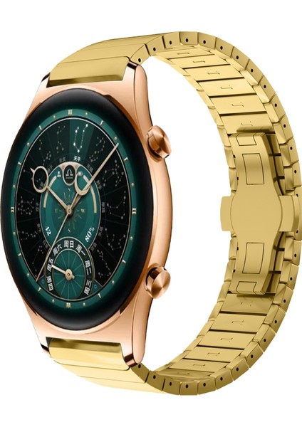 Honor Watch Gs 4 Için 22MM Tek Boncuk Alaşımlı Saat Kayışı (Yurt Dışından)