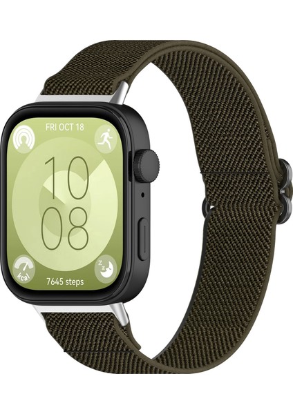 Huawei Watch Fit 3 Naylon Watch Band Için (Yurt Dışından)