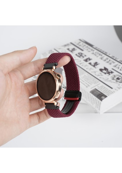 Huawei Watch Gt 3 42MM Için 20MM Örgülü Saat Kayışı (Yurt Dışından) modelleri