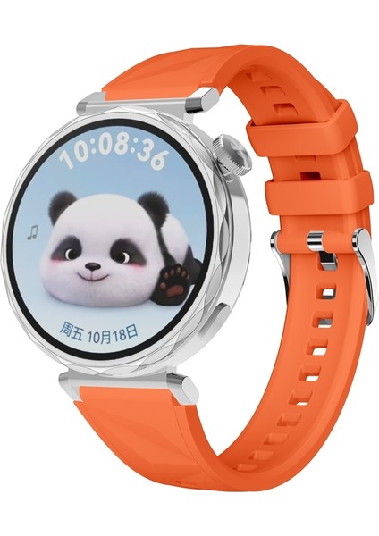 Huawei Watch Gt 5 41MM Için Resmi 18MM Silikon Kayış (Yurt Dışından)