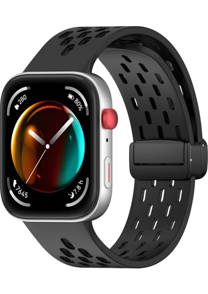 Huawei Watch Fit3 Manyetik Toka Silikon Kayış Için (Yurt Dışından)